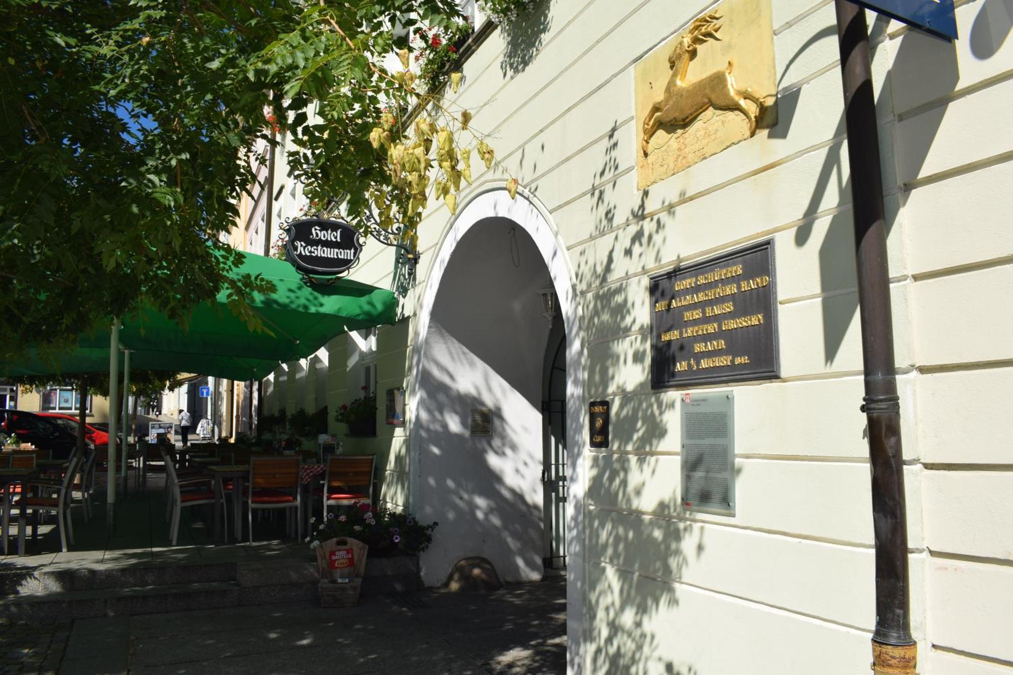 Akzent Hotel Goldner Hirsch Kamenz Kültér fotó