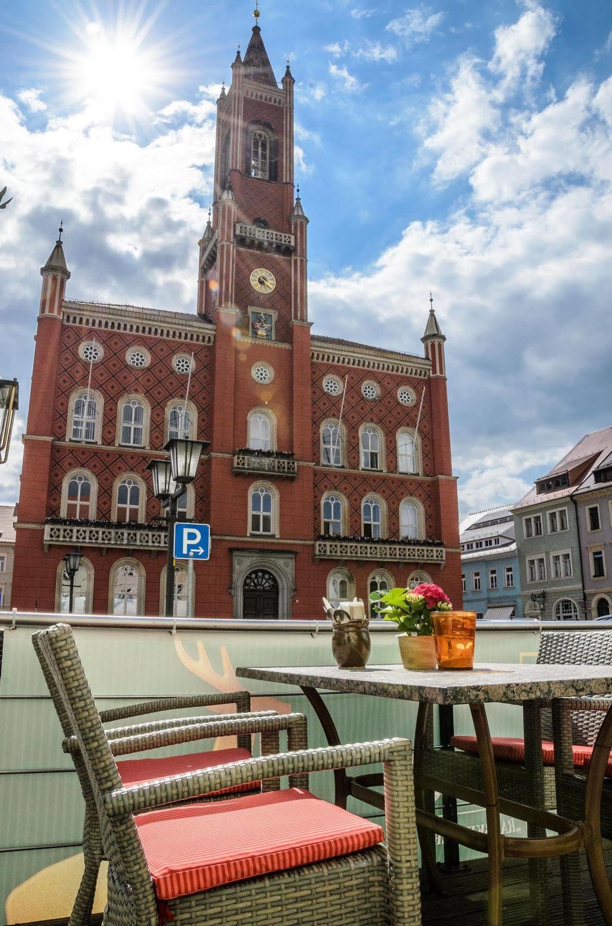 Akzent Hotel Goldner Hirsch Kamenz Kültér fotó